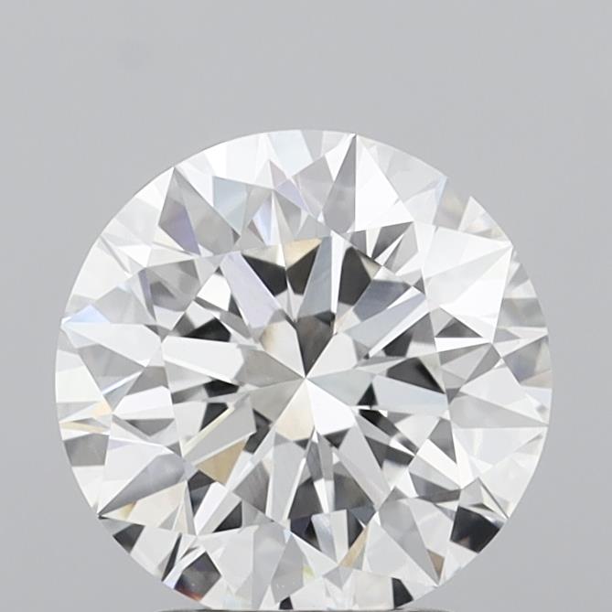 2.57 Carat Round Shaped, Ideal Cut, E Color, VVS2 Clarity, IGI Certified Lab Grown Diamond