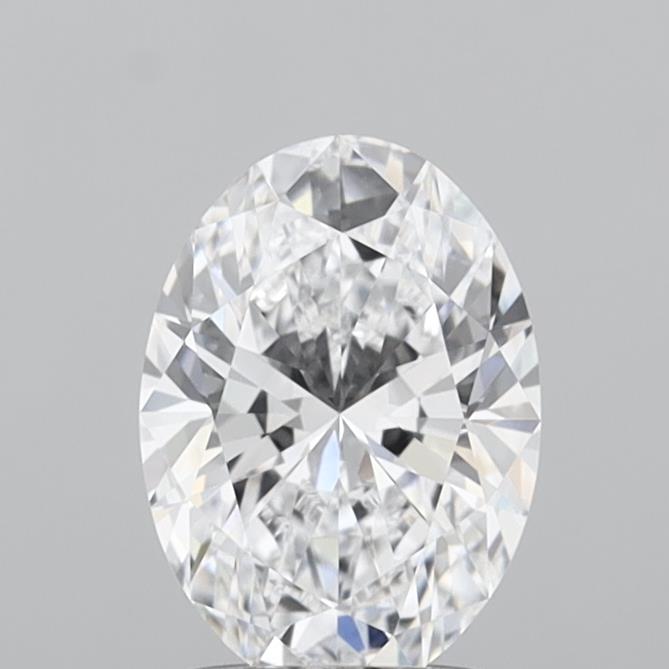 1.51 Carat Oval Shaped, Ideal Cut, D Color, FL Clarity, IGI Certified Lab Grown Diamond