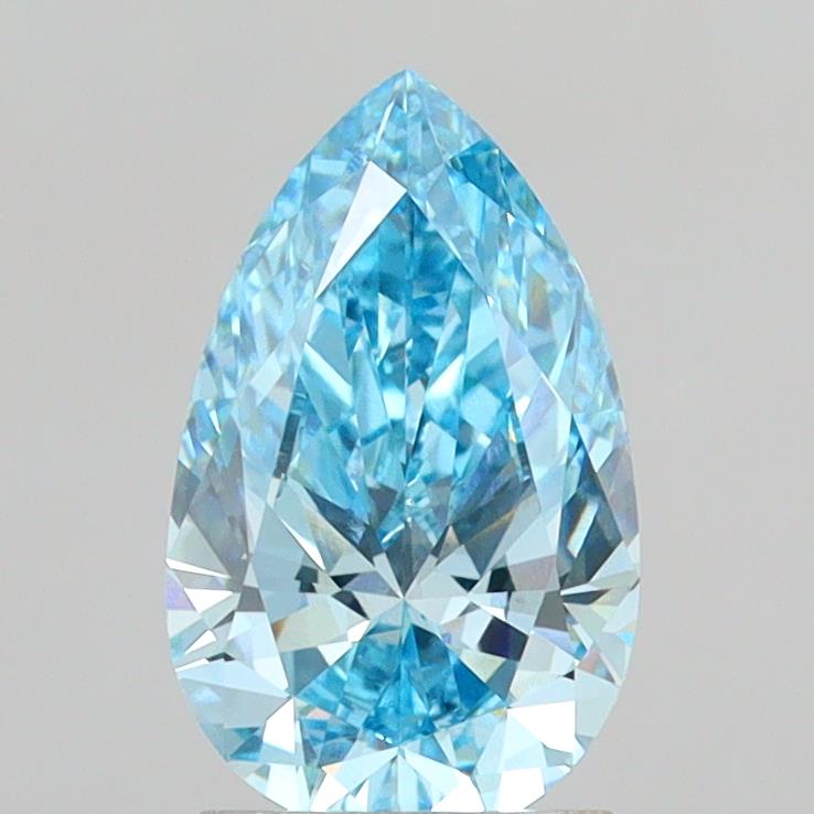 1.86 Carat Pear Shaped, Ideal Cut, VVS2 Clarity, IGI Certified Lab Grown Diamond