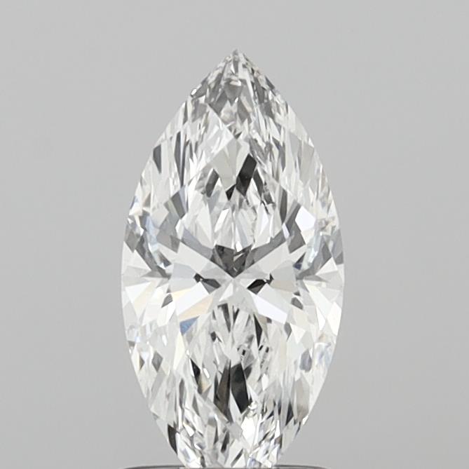 1.02 Carat Marquise Shaped, Ideal Cut, E Color, VVS2 Clarity, IGI Certified Lab Grown Diamond
