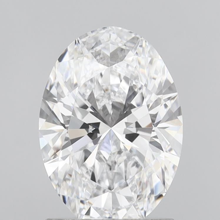 1.64 Carat Oval Shaped, Very Good Cut, D Color, VVS2 Clarity, IGI Certified Lab Grown Diamond