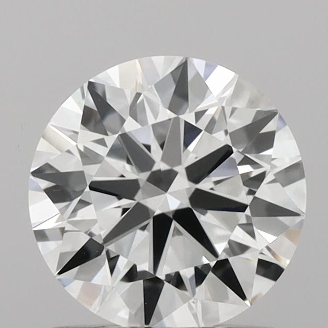 1.02 Carat Round Shaped, Ideal Cut, D Color, VS2 Clarity, IGI Certified Lab Grown Diamond