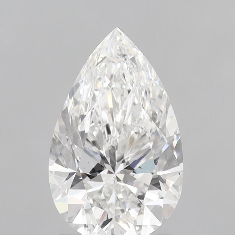 2.09 Carat Pear Shaped, Excellent Cut, E Color, VVS2 Clarity, IGI Certified Lab Grown Diamond