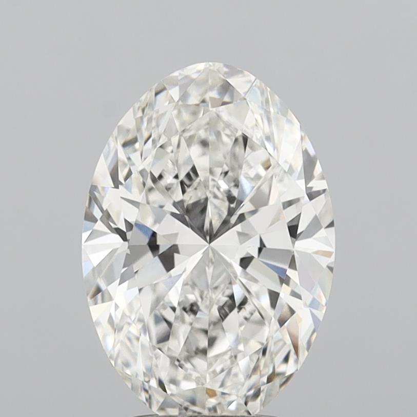 3.01 Carat Oval Shaped, Excellent Cut, G Color, VVS1 Clarity, IGI Certified Lab Grown Diamond