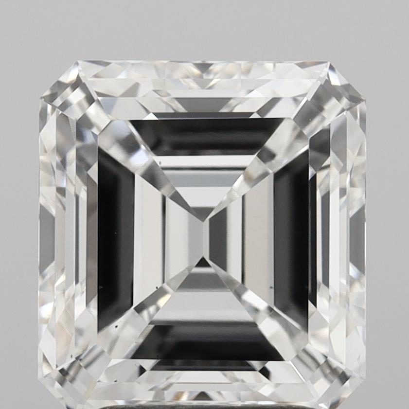 3.03 Carat Emerald Shaped, Ideal Cut, F Color, VS1 Clarity, IGI Certified Lab Grown Diamond