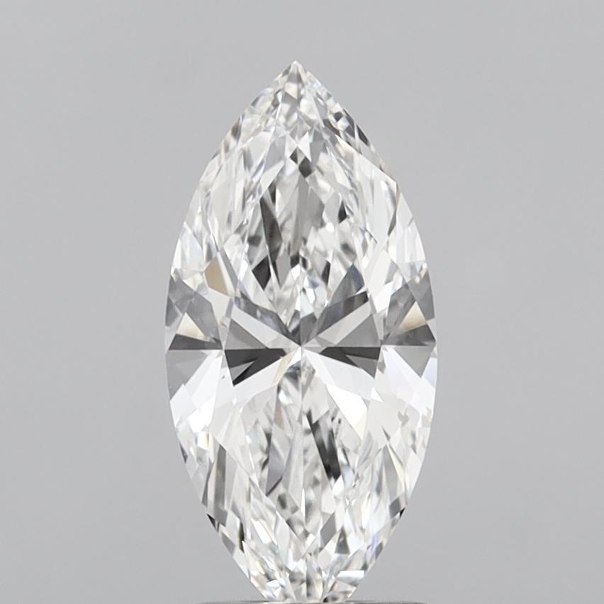1.59 Carat Marquise Shaped, Ideal Cut, F Color, VVS2 Clarity, IGI Certified Lab Grown Diamond