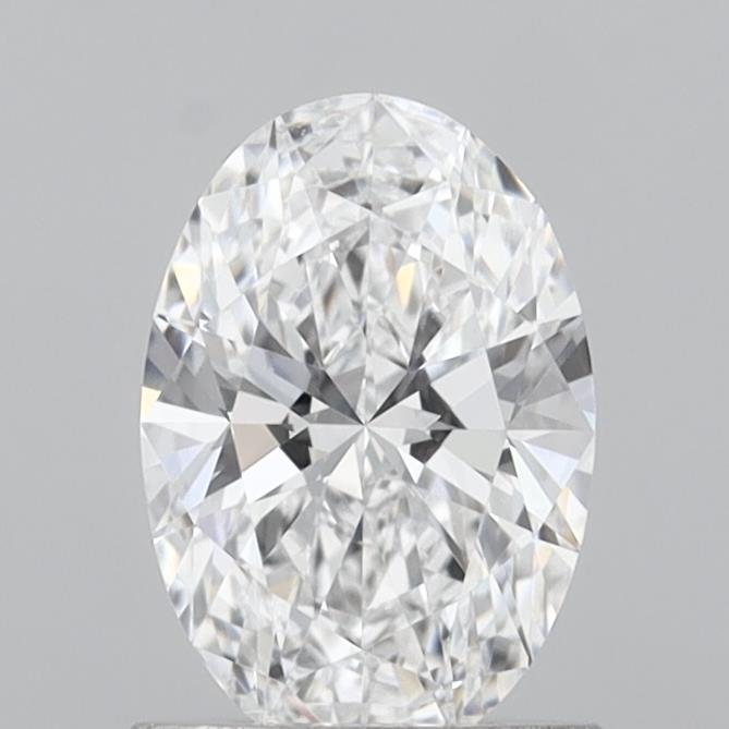 1.05 Carat Oval Shaped, Very Good Cut, D Color, IF Clarity, IGI Certified Lab Grown Diamond