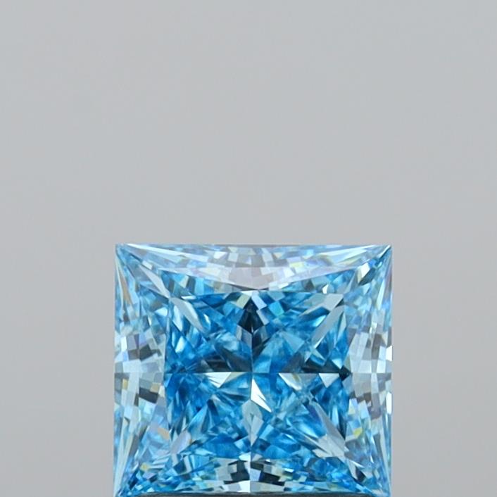 1.33 Carat Princess Shaped, Excellent Cut, VS1 Clarity, IGI Certified Lab Grown Diamond