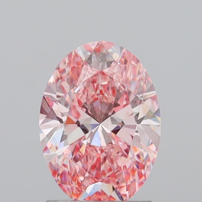 1.69 Carat Oval Shaped, Ideal Cut, VVS2 Clarity, IGI Certified Lab Grown Diamond