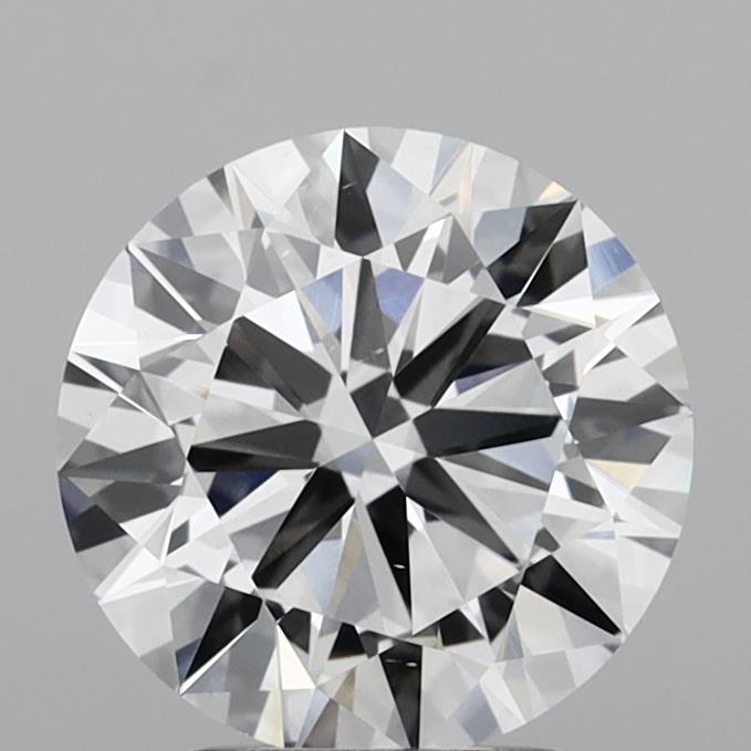 2.96 Carat Round Shaped, Ideal Cut, D Color, VS2 Clarity, IGI Certified Lab Grown Diamond