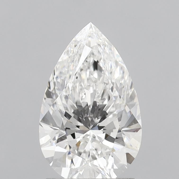 1.86 Carat Pear Shaped, Excellent Cut, E Color, VVS2 Clarity, IGI Certified Lab Grown Diamond