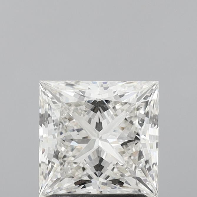 1.63 Carat Princess Shaped, Ideal Cut, G Color, VVS1 Clarity, IGI Certified Lab Grown Diamond