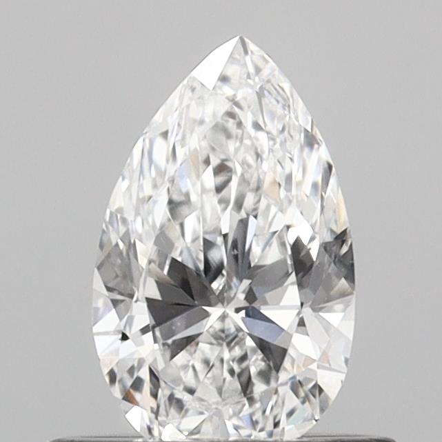 0.55 Carat Pear Shaped, D Color, VS1 Clarity, IGI Certified Lab Grown Diamond