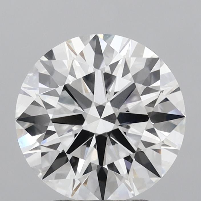 3.09 Carat Round Shaped, Ideal Cut, E Color, VVS2 Clarity, IGI Certified Lab Grown Diamond