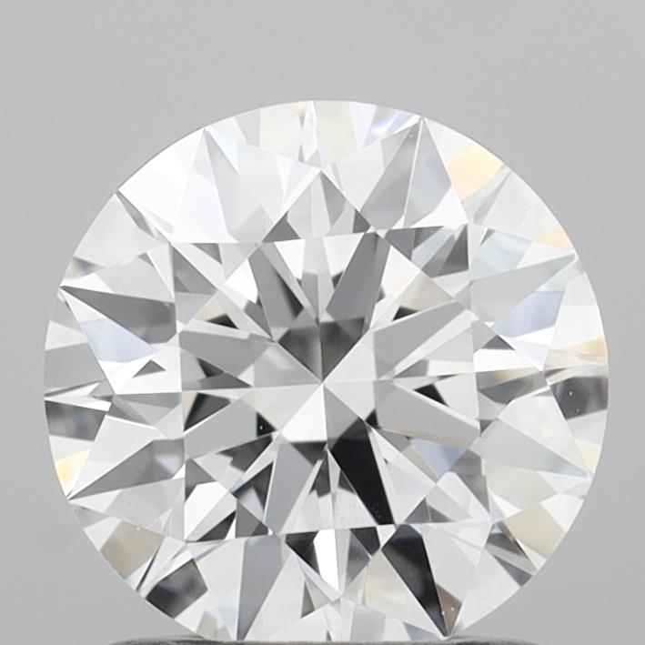 1.23 Carat Round Shaped, Excellent Cut, D Color, VS1 Clarity, IGI Certified Lab Grown Diamond