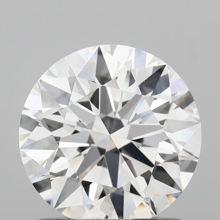 1.04 Carat Round Shaped, Ideal Cut, D Color, VVS2 Clarity, IGI Certified Lab Grown Diamond