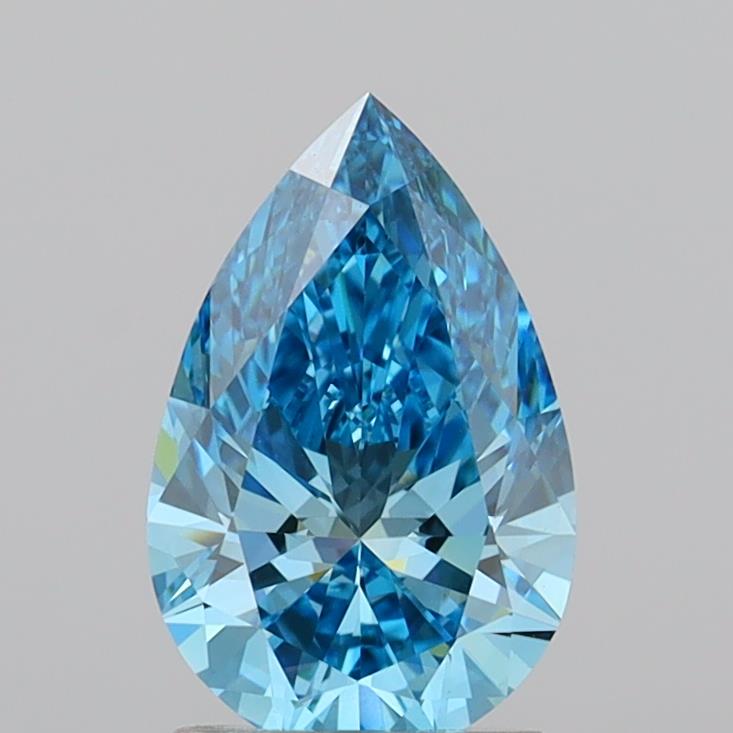 1.79 Carat Pear Shaped, Ideal Cut, VVS2 Clarity, IGI Certified Lab Grown Diamond