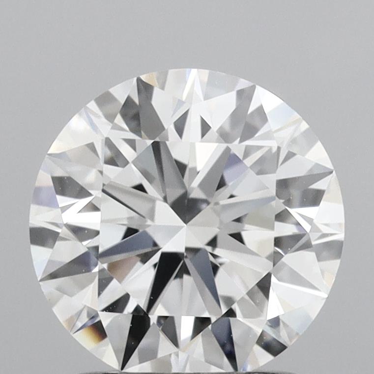 1.50 Carat Round Shaped, Ideal Cut, D Color, VVS2 Clarity, IGI Certified Lab Grown Diamond