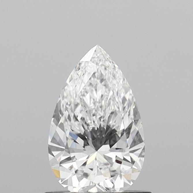 0.90 Carat Pear Shaped, Ideal Cut, D Color, VS1 Clarity, IGI Certified Lab Grown Diamond