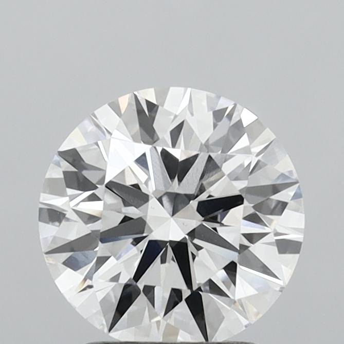 1.98 Carat Round Shaped, Ideal Cut, D Color, VS1 Clarity, IGI Certified Lab Grown Diamond