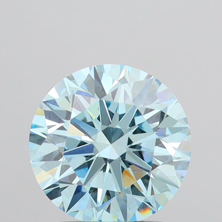 1.92 Carat Round Shaped, Ideal Cut, VS1 Clarity, IGI Certified Lab Grown Diamond
