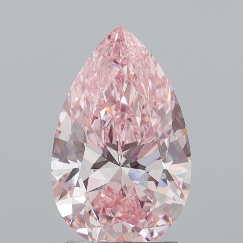 2.55 Carat Pear Shaped, Ideal Cut, VVS2 Clarity, IGI Certified Lab Grown Diamond