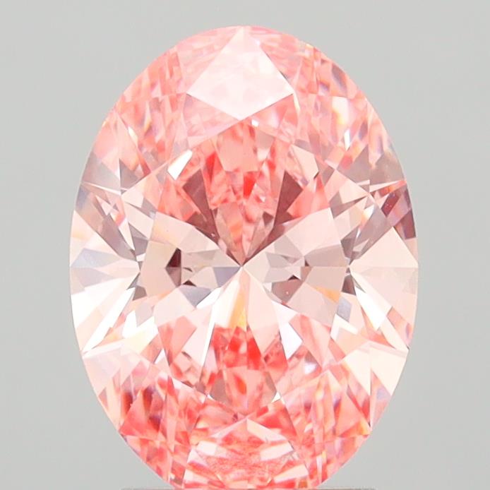 2.64 Carat Oval Shaped, Ideal Cut, VVS2 Clarity, IGI Certified Lab Grown Diamond