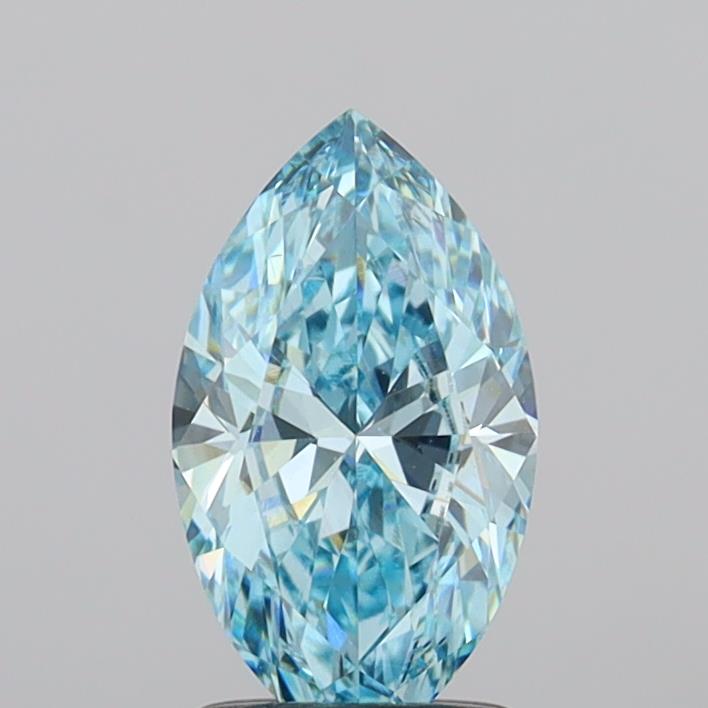 1.36 Carat Marquise Shaped, Ideal Cut, VS2 Clarity, IGI Certified Lab Grown Diamond