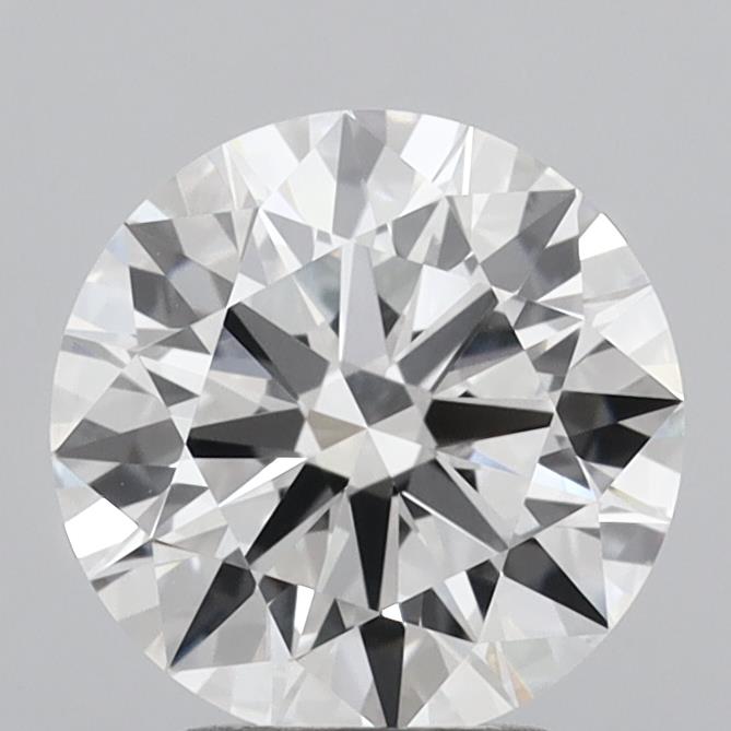 2.81 Carat Round Shaped, Ideal Cut, E Color, VVS2 Clarity, IGI Certified Lab Grown Diamond