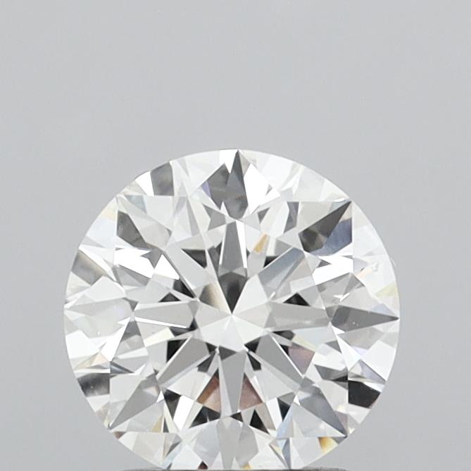 1.59 Carat Round Shaped, Ideal Cut, F Color, VVS2 Clarity, IGI Certified Lab Grown Diamond