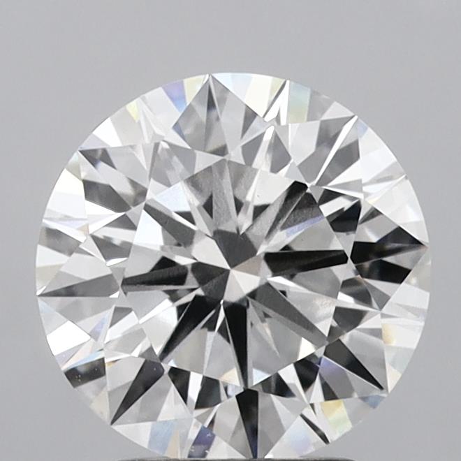 2.67 Carat Round Shaped, Ideal Cut, F Color, VVS2 Clarity, IGI Certified Lab Grown Diamond