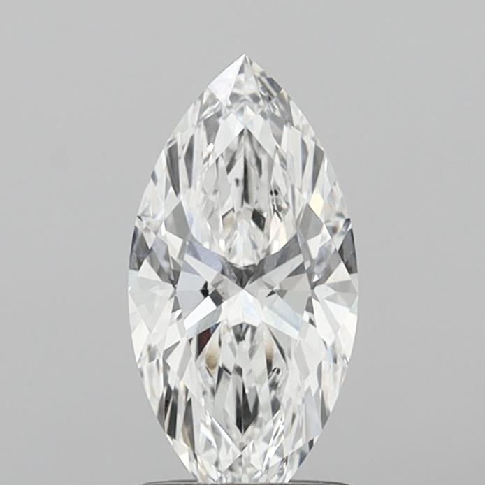 1.03 Carat Marquise Shaped, Ideal Cut, E Color, VVS2 Clarity, IGI Certified Lab Grown Diamond