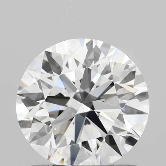 1.08 Carat Round Shaped, Ideal Cut, D Color, VS1 Clarity, IGI Certified Lab Grown Diamond