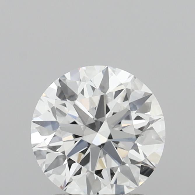 1.57 Carat Round Shaped, Ideal Cut, D Color, VVS2 Clarity, IGI Certified Lab Grown Diamond