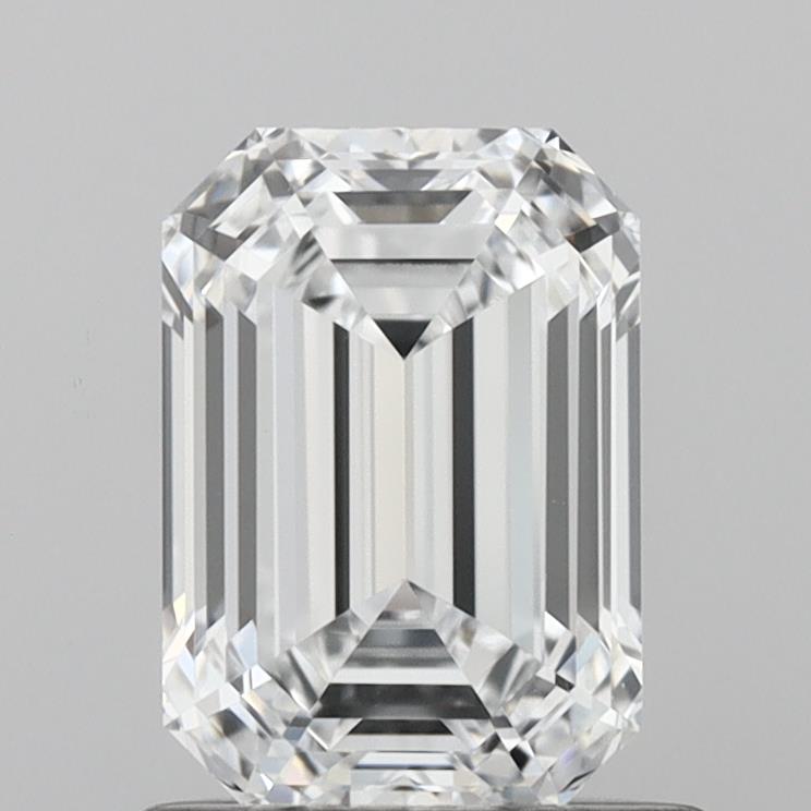 1.06 Carat Emerald Shaped, Very Good Cut, D Color, IF Clarity, IGI Certified Lab Grown Diamond