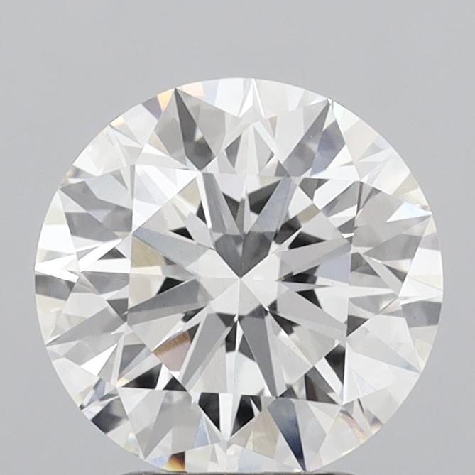 2.83 Carat Round Shaped, Ideal Cut, E Color, VS1 Clarity, IGI Certified Lab Grown Diamond