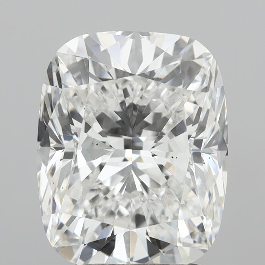 3.02 Carat Cushion Shaped, Excellent Cut, E Color, VS2 Clarity, IGI Certified Lab Grown Diamond
