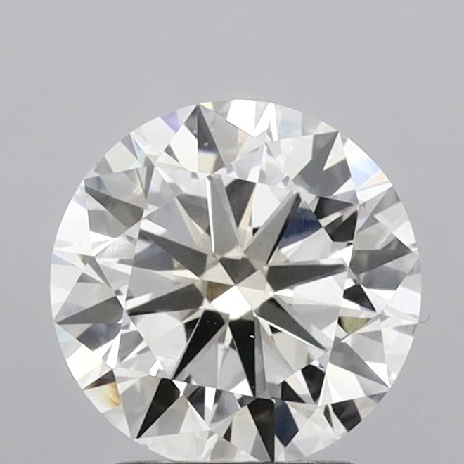 2.08 Carat Round Shaped, Very Good Cut, G Color, SI1 Clarity, IGI Certified Lab Grown Diamond