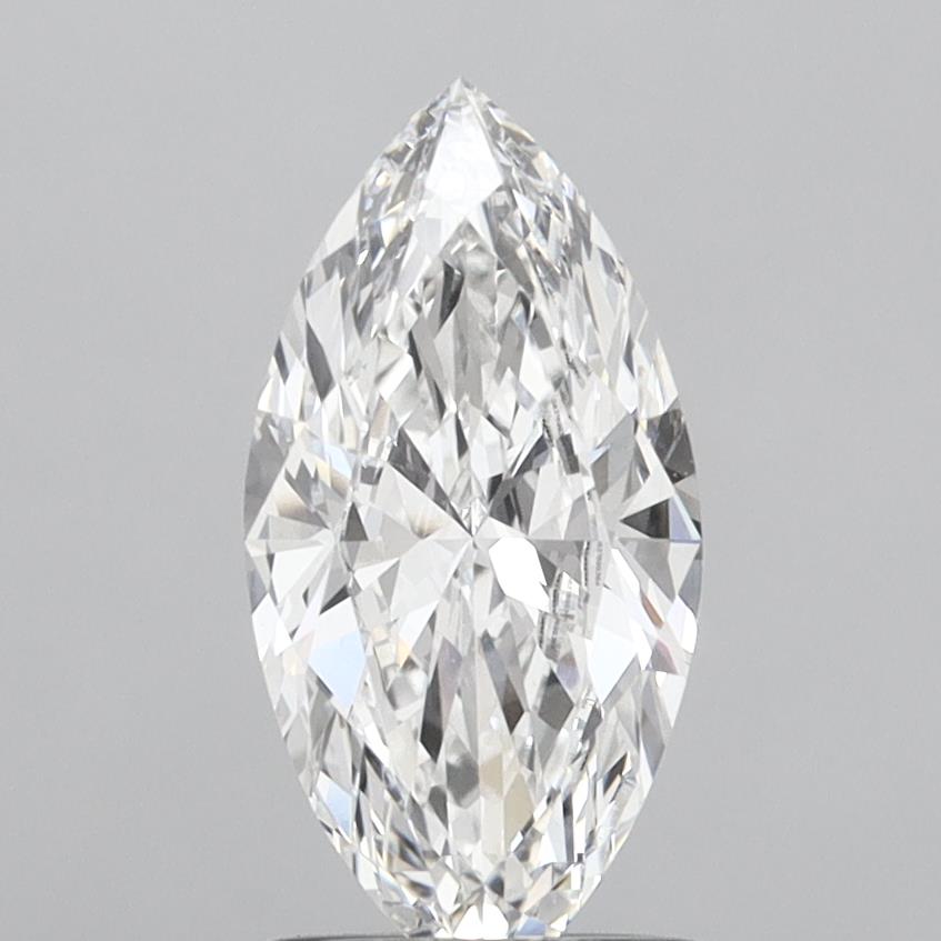 1.51 Carat Marquise Shaped, Excellent Cut, E Color, VVS2 Clarity, IGI Certified Lab Grown Diamond