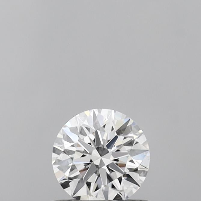 0.54 Carat Round Shaped, Ideal Cut, D Color, VVS2 Clarity, IGI Certified Lab Grown Diamond
