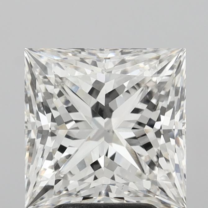 4.02 Carat Princess Shaped, Ideal Cut, G Color, VS1 Clarity, IGI Certified Lab Grown Diamond