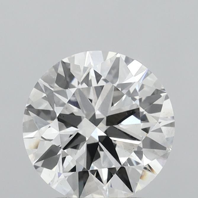1.95 Carat Round Shaped, Ideal Cut, F Color, VS2 Clarity, IGI Certified Lab Grown Diamond