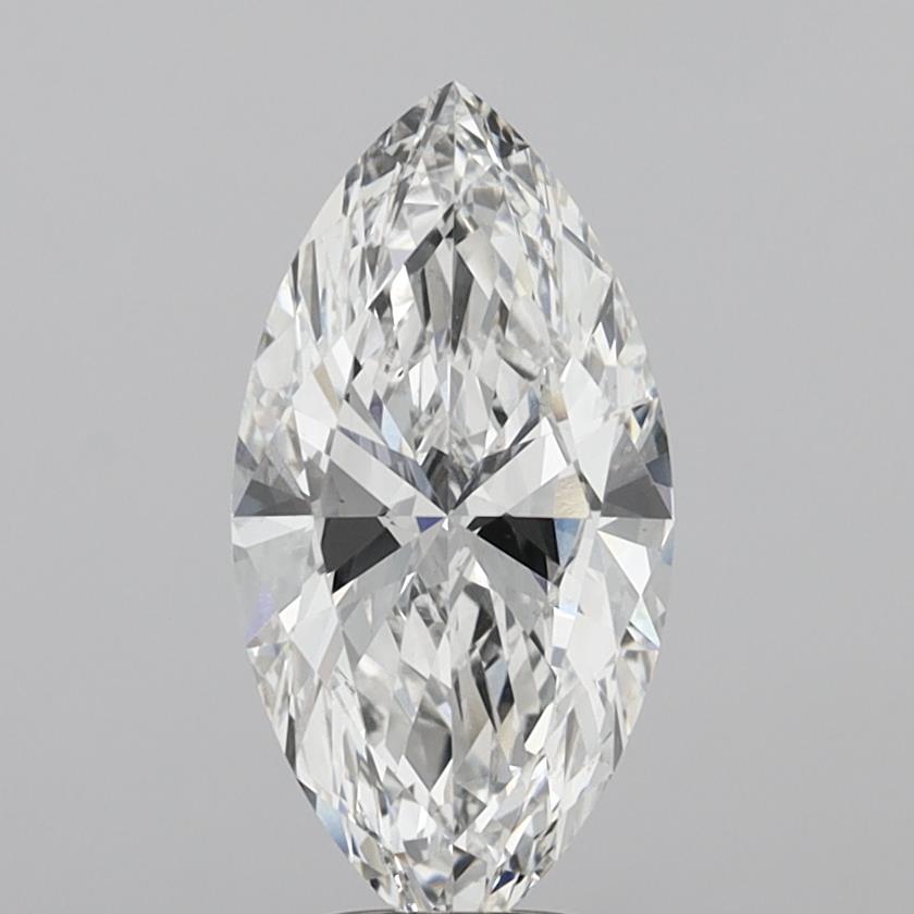 4.03 Carat Marquise Shaped, Ideal Cut, F Color, VS1 Clarity, IGI Certified Lab Grown Diamond