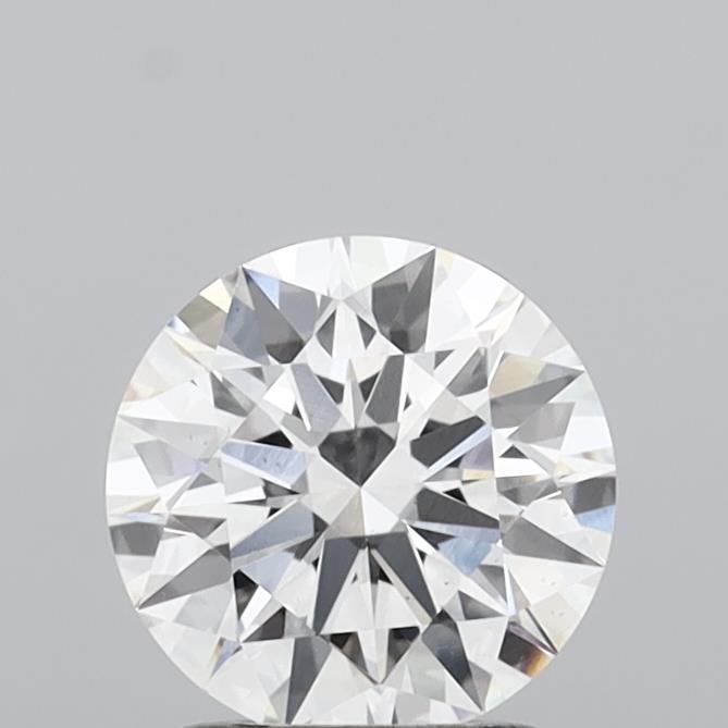 1.58 Carat Round Shaped, Ideal Cut, E Color, VS1 Clarity, IGI Certified Lab Grown Diamond