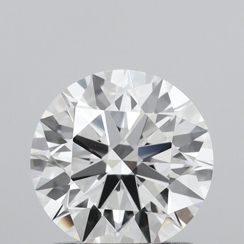 1.09 Carat Round Shaped, Ideal Cut, D Color, VVS2 Clarity, IGI Certified Lab Grown Diamond