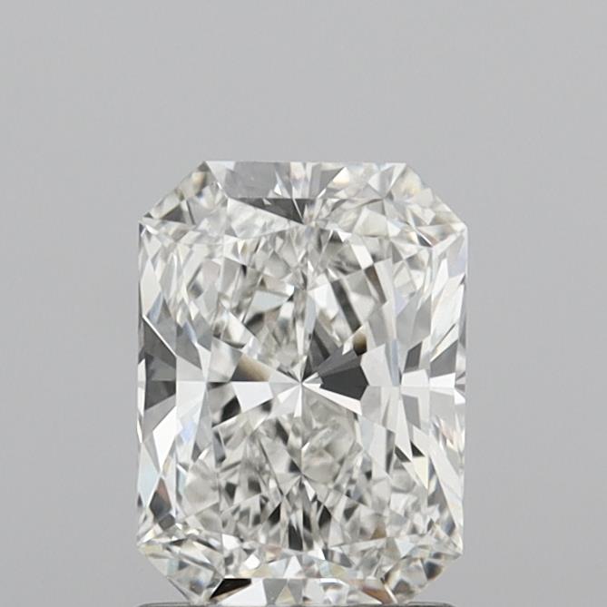 1.43 Carat Radiant Shaped, Ideal Cut, F Color, VVS2 Clarity, IGI Certified Lab Grown Diamond