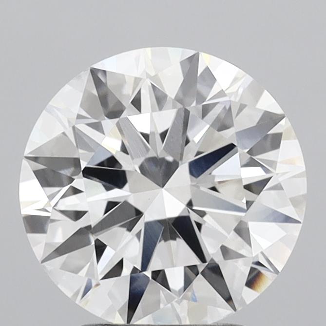 2.94 Carat Round Shaped, Ideal Cut, E Color, VVS2 Clarity, IGI Certified Lab Grown Diamond