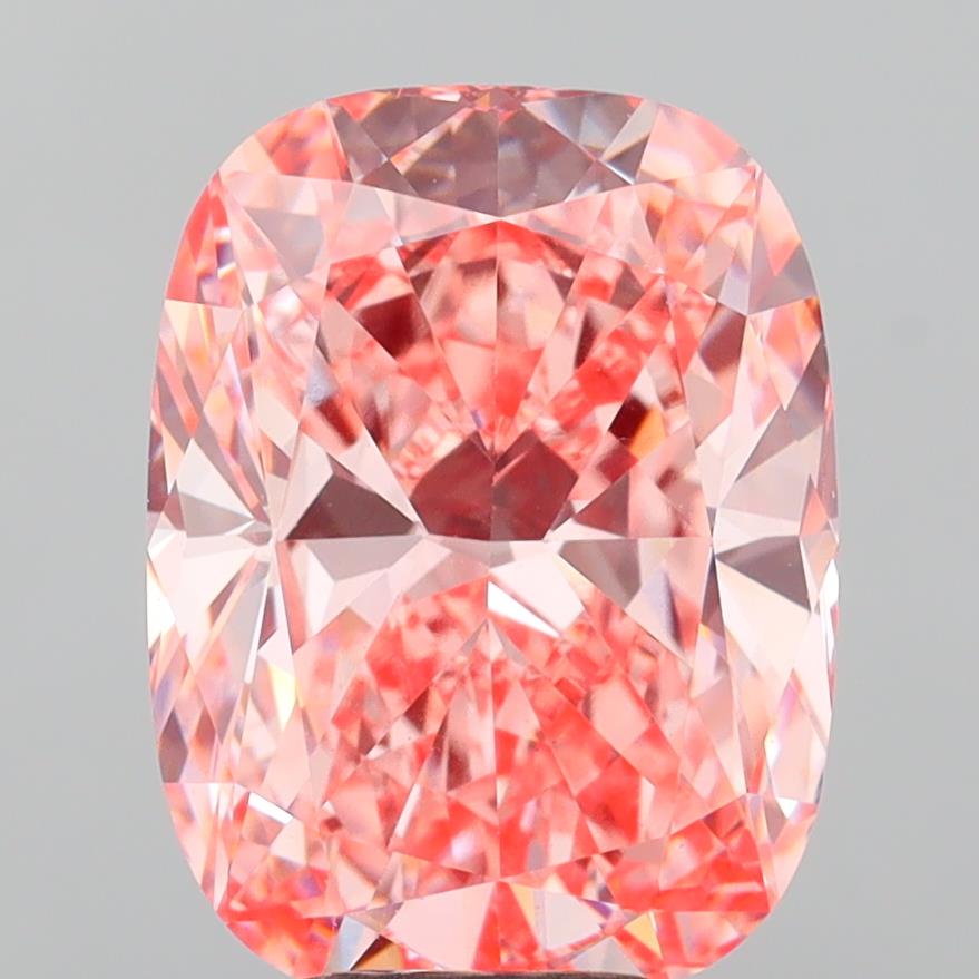 6.05 Carat Cushion Shaped, Ideal Cut, VS1 Clarity, IGI Certified Lab Grown Diamond