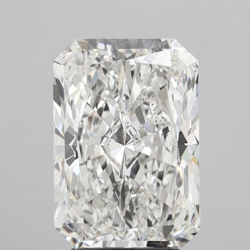 4.02 Carat Radiant Shaped, Ideal Cut, F Color, VS2 Clarity, IGI Certified Lab Grown Diamond