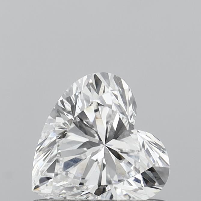 0.50 Carat Heart Shaped, Very Good Cut, D Color, VS1 Clarity, IGI Certified Lab Grown Diamond
